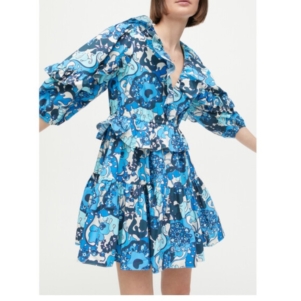 New!! RHODE print mini dress